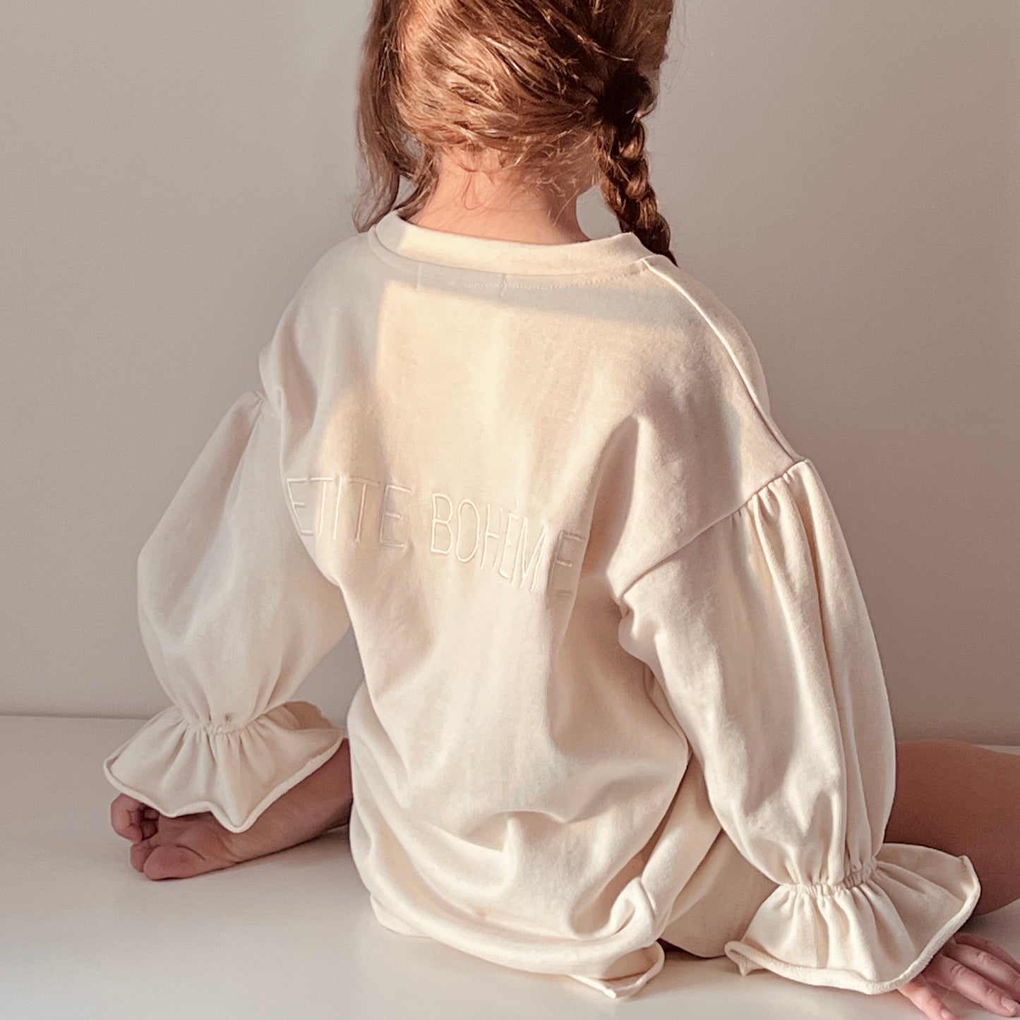 TERRY LONG SLEEVE DRESS