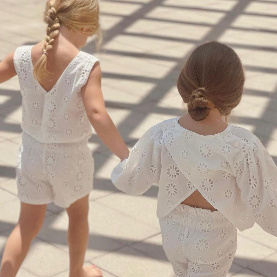 EMBROIDERY SET PANTS LONG SLEEVE