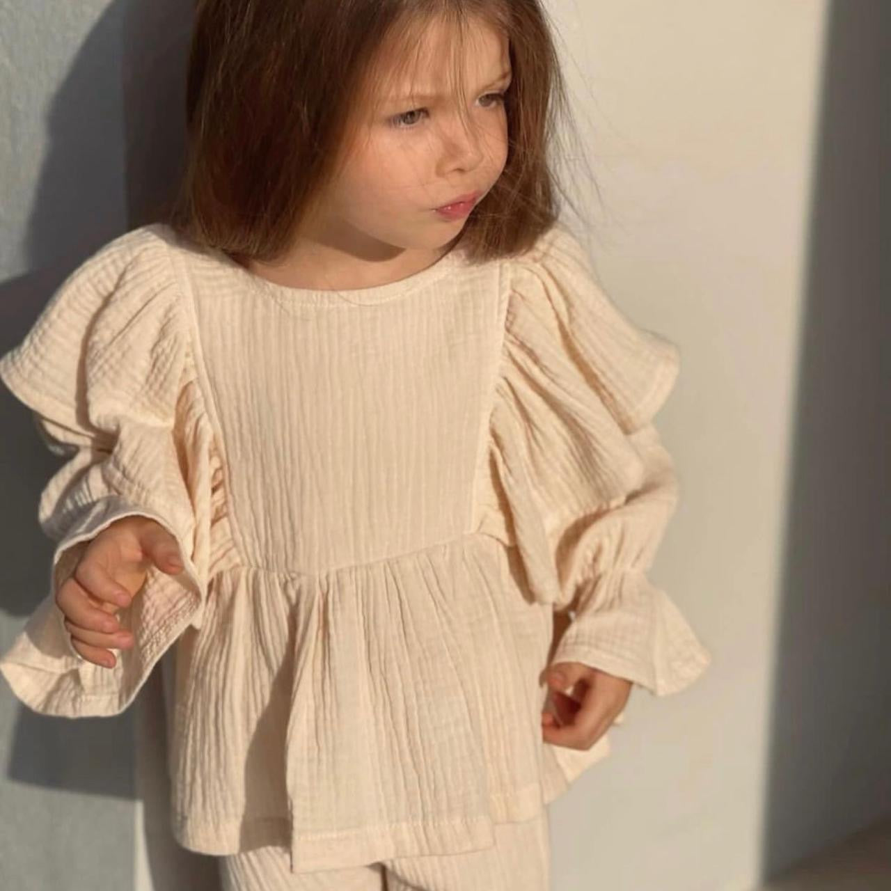 MUSLIN BOHO SET WITH PANTS