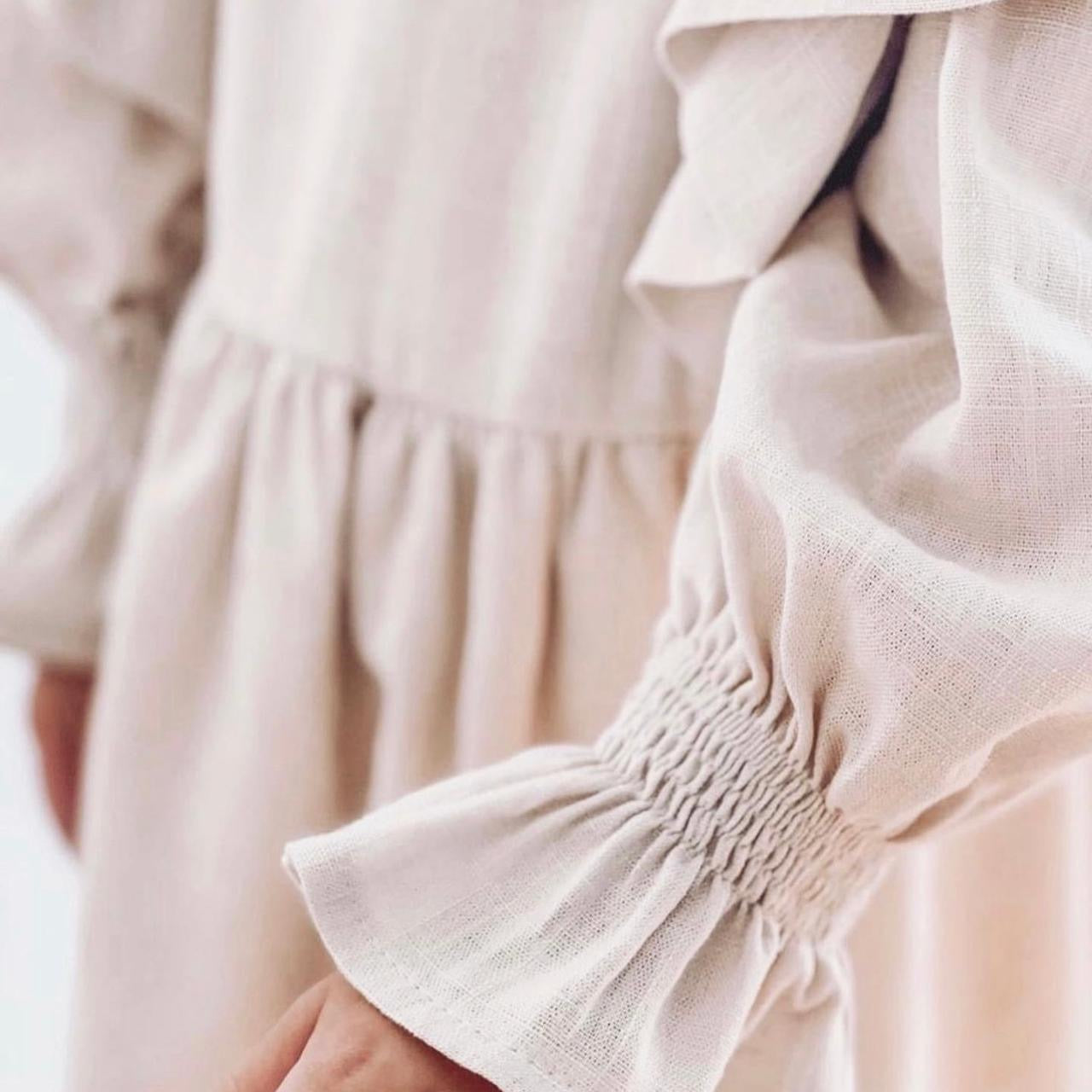 LINEN DRESS