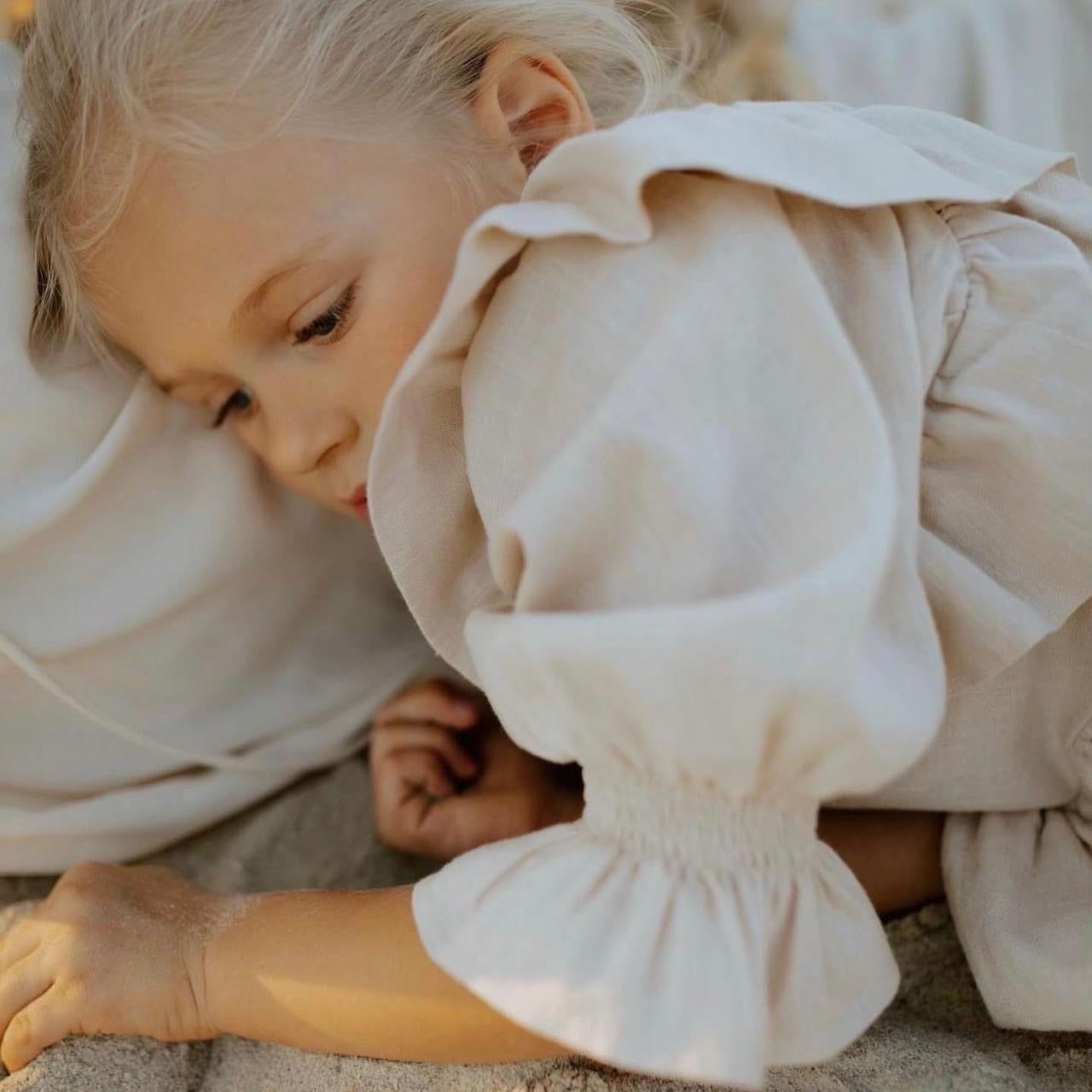 LINEN DRESS