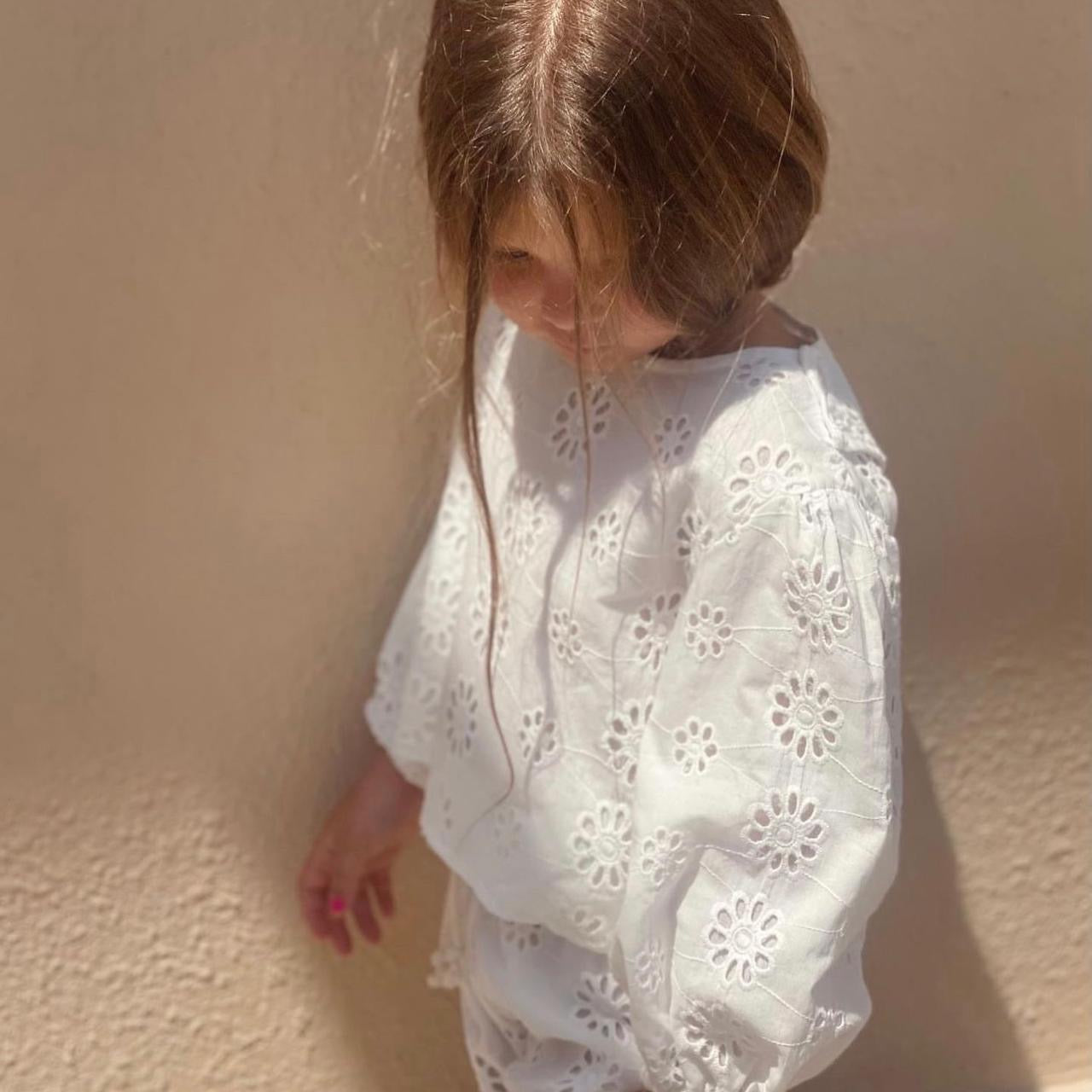 EMBROIDERY SET PANTS LONG SLEEVE