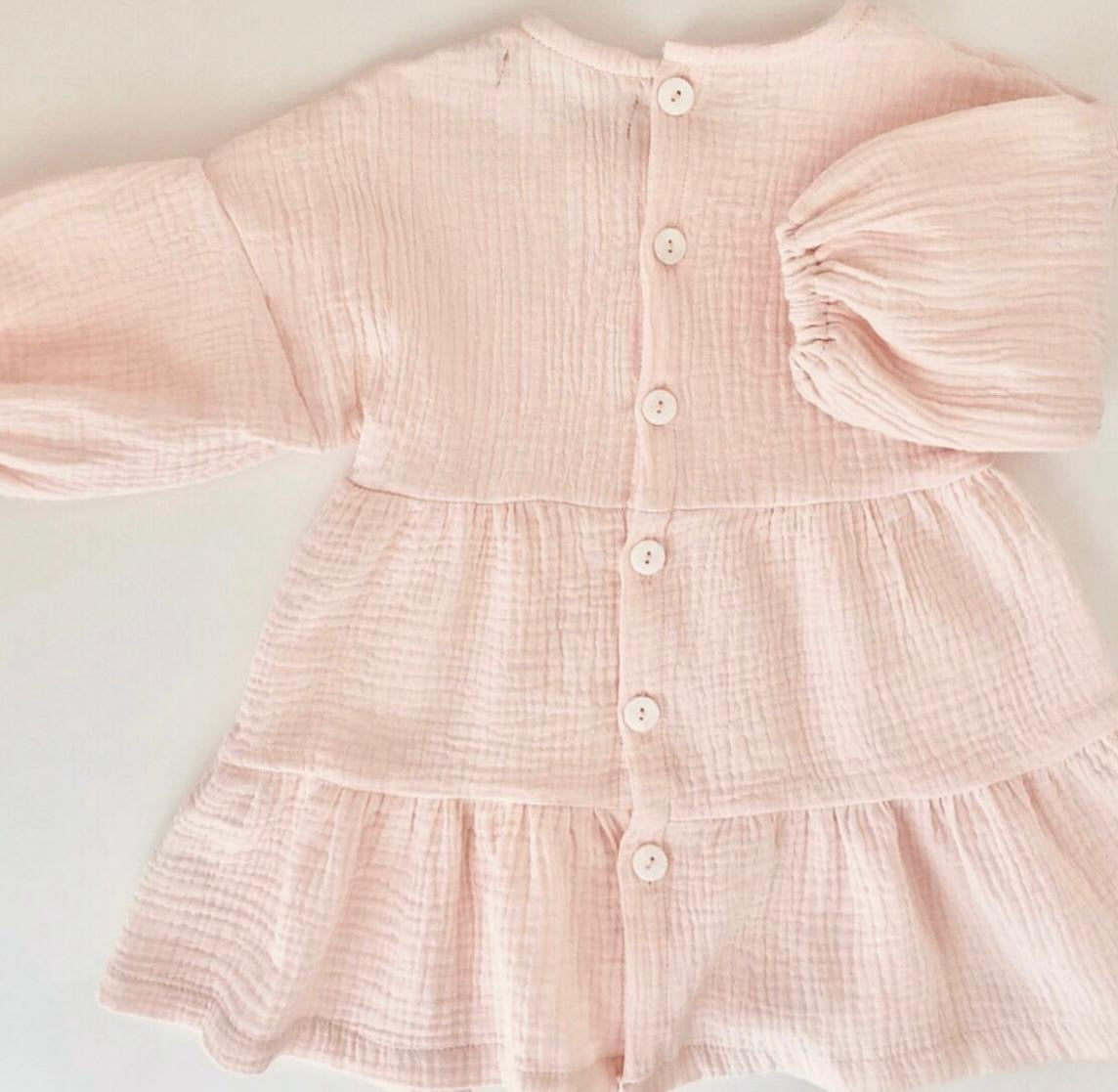 MUSLIN BUBBLE DRESS
