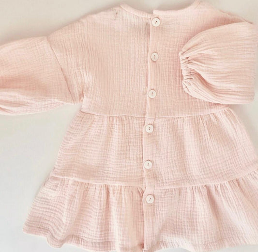 MUSLIN BUBBLE DRESS