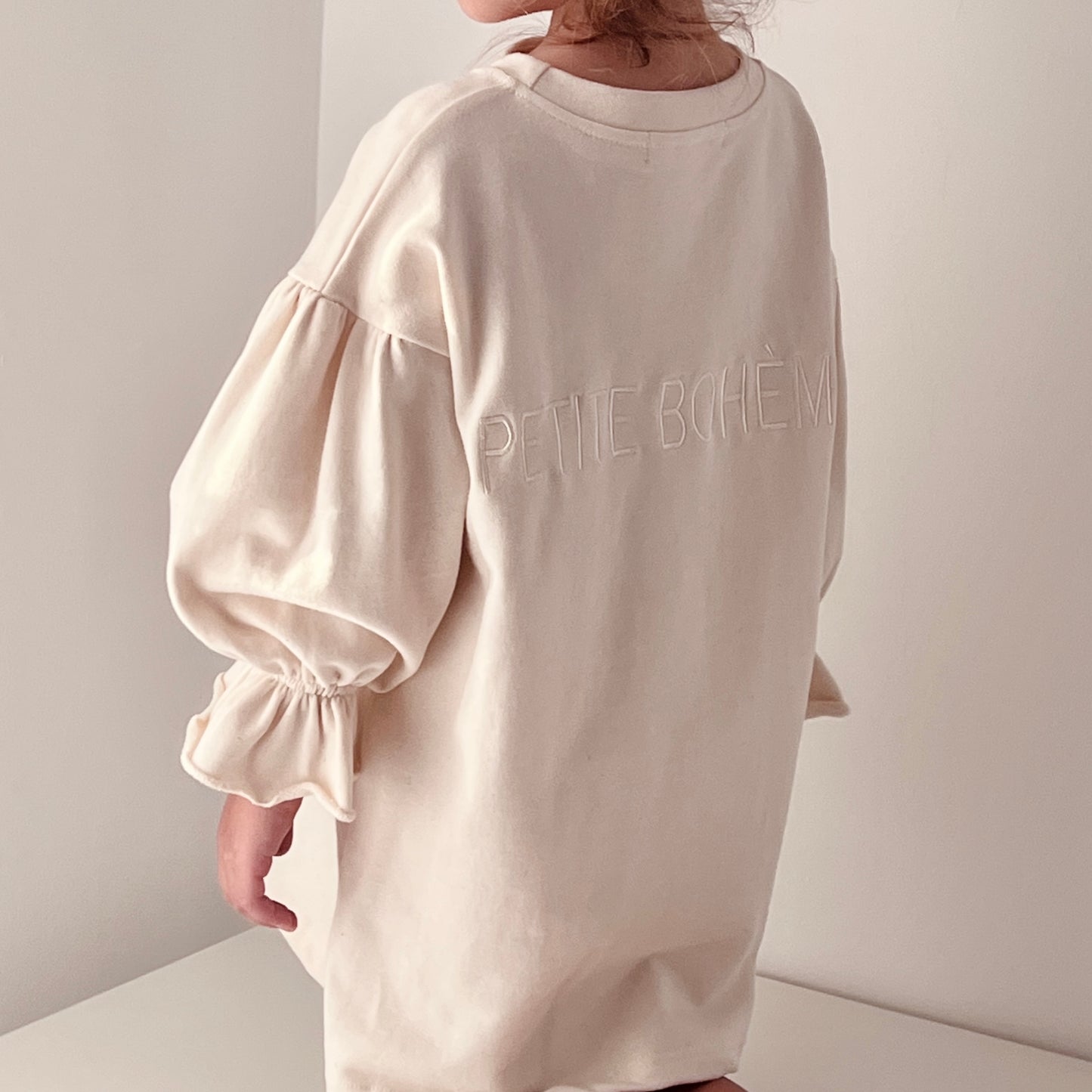 TERRY LONG SLEEVE DRESS