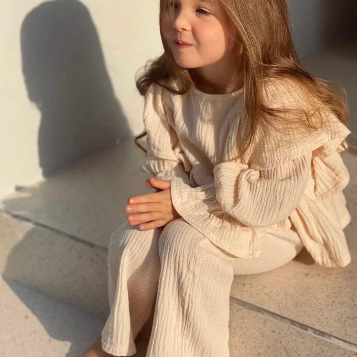 MUSLIN BOHO SET WITH PANTS